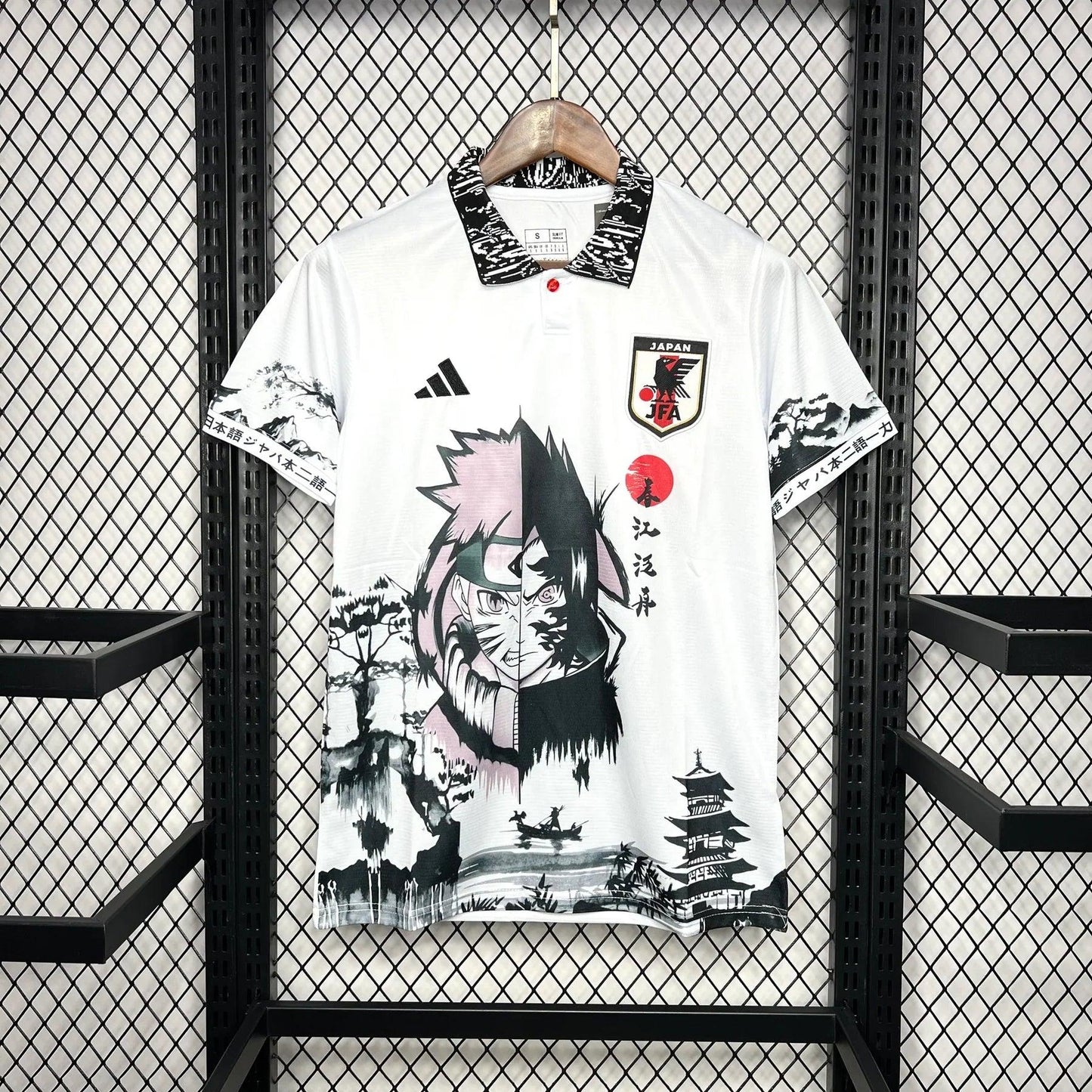 Japan Anime Special Edition Naruto x Sasuke 24/25 Shirt - Adidas Fan Jersey - Jenzo Anime