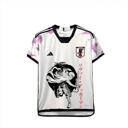 JAPAN 2022/23 SHIRT - AWAY EDITION LEVI ACKERMAN - Jenzo Anime